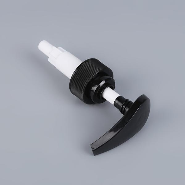 33/410 Lotion Ribbed Closure with Tube in Black Pump Customization Customized Request