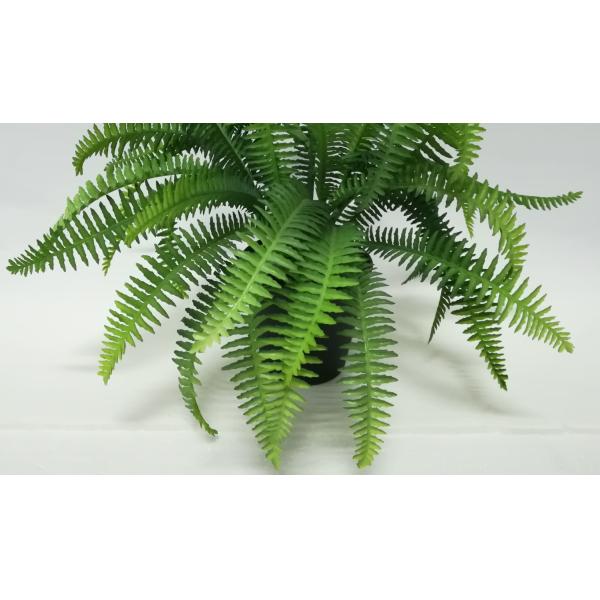 38cm Faux Tabletop Plant With 4 Inch Black Plastic Pot