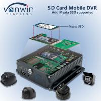 Mini taille ajouter Msata SSD pris en charge 4CH mobile DVR 4G véhicule GPS suivi MDVR