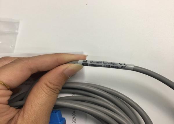 SpO2 Interface Medical Equipment Spare Parts Cable 3M 10ft 2021406-001