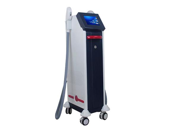 Pain Free SHR Hair Removal Equipment / Skin Rejuvenation Device With 2 Handpieces