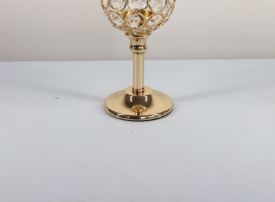 Aluminium Nordic Candlestick , Single Tier Metal Candle Holders