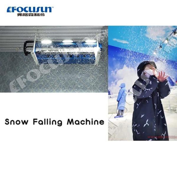 Fabricante industrial de máquinas de neve para parque de paisagens Tecnologia de refrigeração interna e externa
