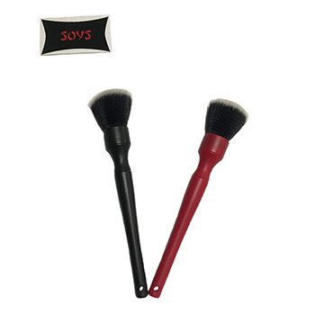 Пластиковые щетки чистки автомобиля ручки 16.5cm мягкие для интерьера автомобиля