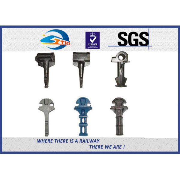 Железнодорожные плечи литого железа рельса стали углерода крепежной детали сваривают на плечах
