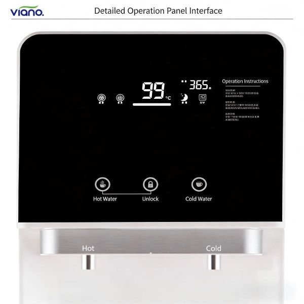 Leakage Protection Commercial Hot Cold Water Dispenser Standing With 8L Tank