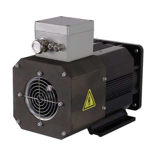 Air Cooled 380VAC 7.5kw 24000rpm High Speed Synchronous Permanent magnet Motor