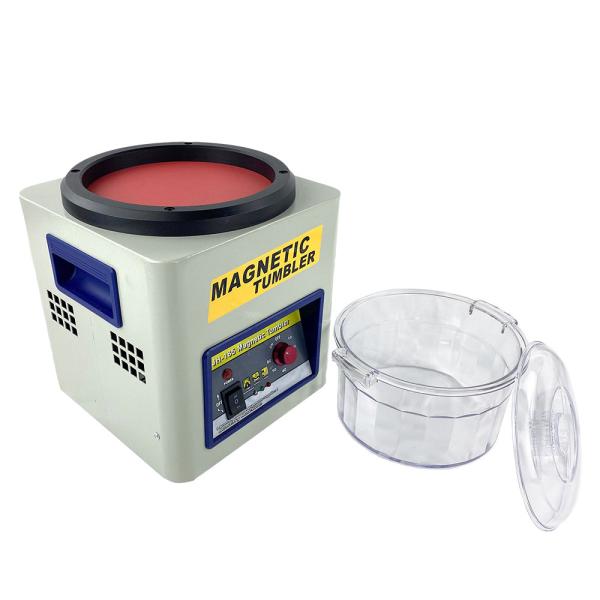 KT-185 Magnetic Tumbler Polishing Machine Jewelry Polisher Finishing 220V/110V