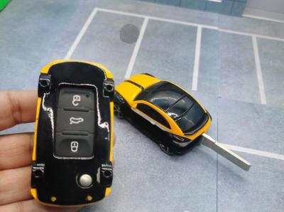 VW Beetle DIY Car Key Cover Exclusive Design ABS Engineering Plastic Material