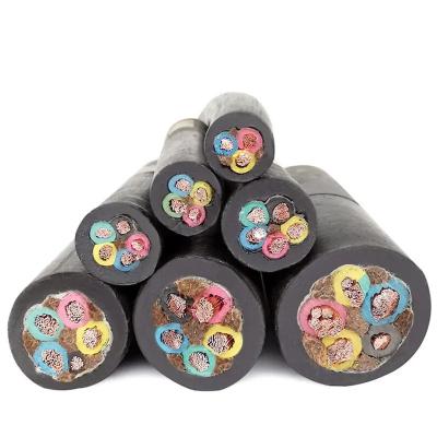 SANS 1520-1 Type 41 Cu/EPR/CR/Braid/CR 640/1100V Flexible Mining Electric Trailing Cable