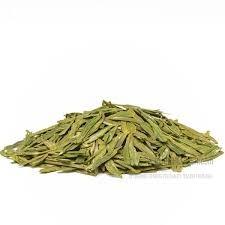 O dobro afiou do emagrecimento verde chinês das folhas de chá do chá de Longjing da espada o chá verde