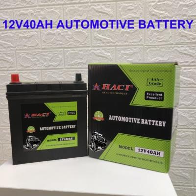 Black Motorcycle Battery 12V 40Ah Lead Acid Battery A Grade