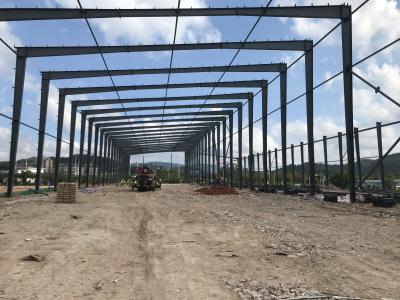 Durable Prefabricated Metal Q345 Steel Structure For Processing Factory