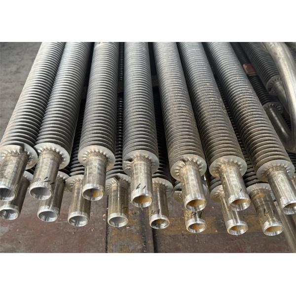 ASME Stainless Steel Spiral Finned Tube for Industrial Boiler / Economizer / Heat Exchanger