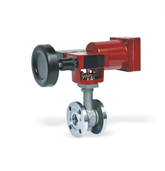 The FR series pneumatic eccentric rotary regulating valves , are used in automatic control systems for industrial processes such as chemical engineering , metallurgy , and power stations