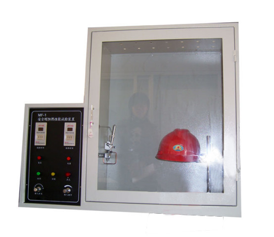 Machine d'essai des performances du retardateur de flamme du casque