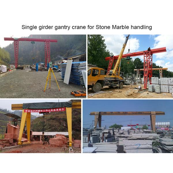 30 portique simple Crane Wide Adaptability de poutre de la tonne 12M To 30M Span A3