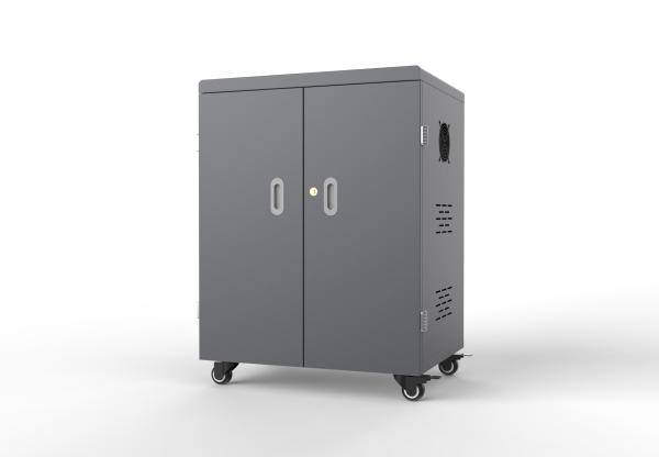 USB Type 54 Ports Smart Charging Cart For  School Used