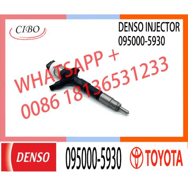 common rail injector 095000-5930 for toyota truck diesel pump injector 23670-09060 for toyota high pressure engine
