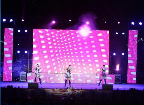 Full Color Indoor LED Video Wall , P1.923 P2 P2.5 P3 P3.91 P4 SMD Rental LED Display