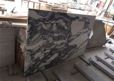 Arabescato Prefabricated Marble Countertops , Polished Pre Built Countertops For Hotel