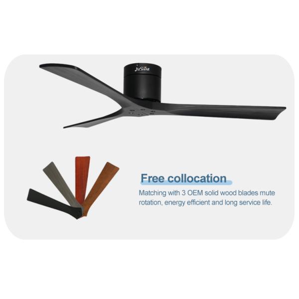 Verão e Inverno Ventilador de Tecto de Madeira Sólida 4h Temporização para Casa Hotel Escritório