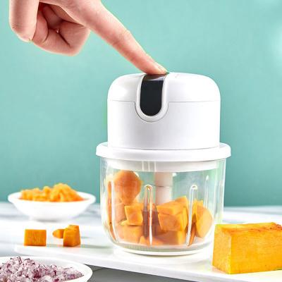 Chopper de alimentos portátil de grau elétrico Mini Chopper de alho com carregamento USB