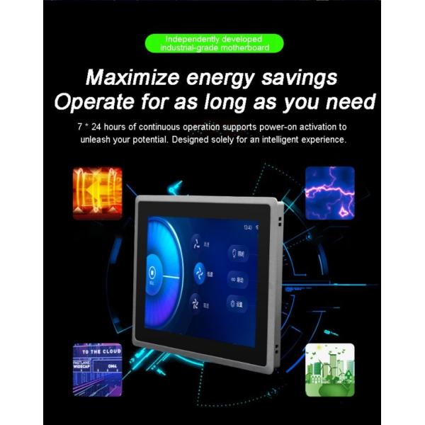21.5-inch Embedded Industrial TouchScreen Panel PC HMI Panel PC IP65 Waterproof Lcd Monitor