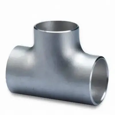 Stainless Steel Tee 304/316 ANSI B16.9 Butt Weld Fitting for Oil Gas Chemical Pipeline Corrosion Proof