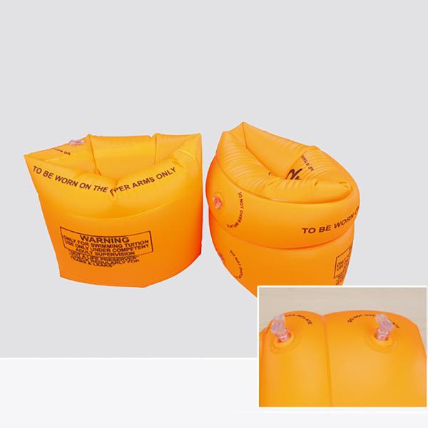 Kids Swimming Arm Ring Foldable PVC Inflatable Float Air Sleeves Circle