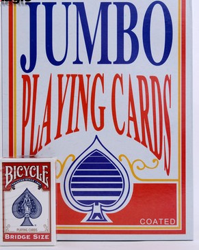 Table Games Educational Flash Cards Waterproof Paper Foil Playing Poker Cards