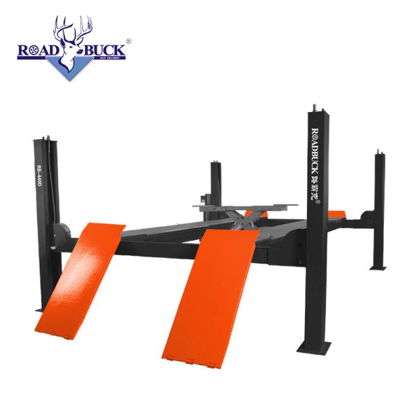 4 Post Car Lift Equipment Powerful Hydraulic Car Lift With Aluminium Alloy Shell