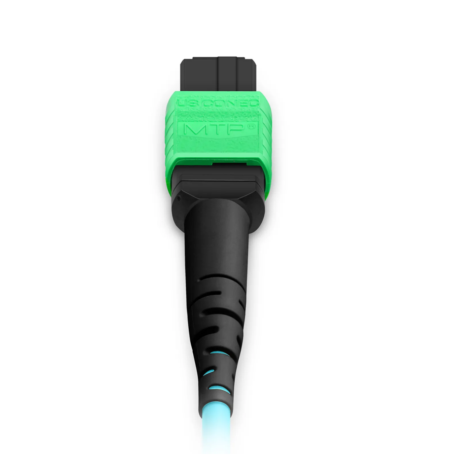 MPO-16 Fiber Cable with 0.35dB Low IL and 8° APC Endface for 400G QSFP-DD and OSFP Transceivers