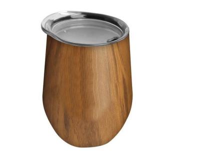 Double Wall Stainless Steel Stemless Wine Glasses Vacuum Insulated 11OZ