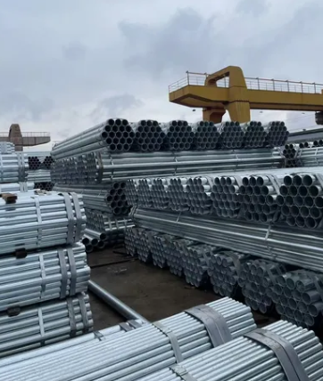 Hot Dip Galvanized Carbon Steel Pipe 1.5 Inch SCH40 With 275 Gsm Zinc Coating And 6 Meter Length For Outdoor Water Supply