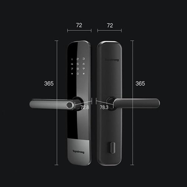 Digital Fingerprint Mortise Lock Anti Theft For Door Custom
