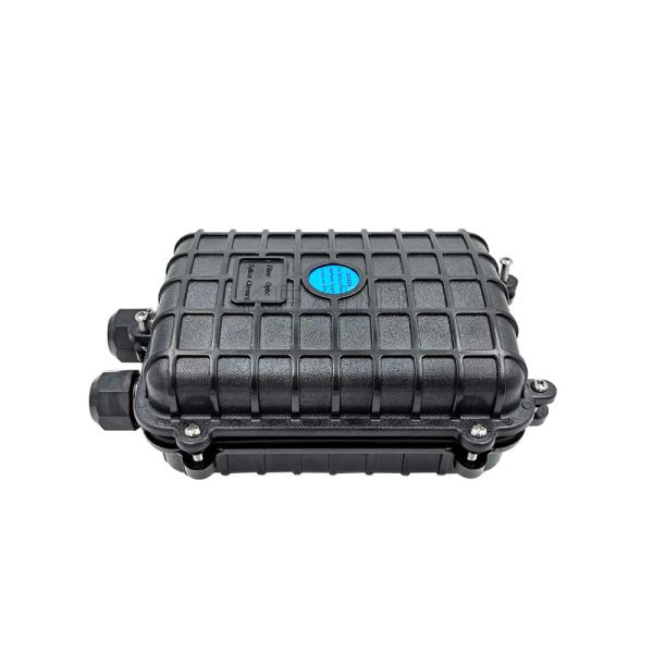 2 Ports Outdoor Waterproof UV Proof Fiber Optic Splice Closure FTTH IP68 6-96 Cores
