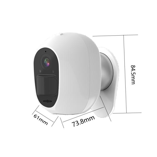 Мини солнечная камера 4G IP построенная в SIM-карте поддержки 4G батареи 6400mA