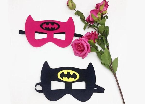 Soft Felt Holiday Decorations Halloween Masks Non Toxic For Children