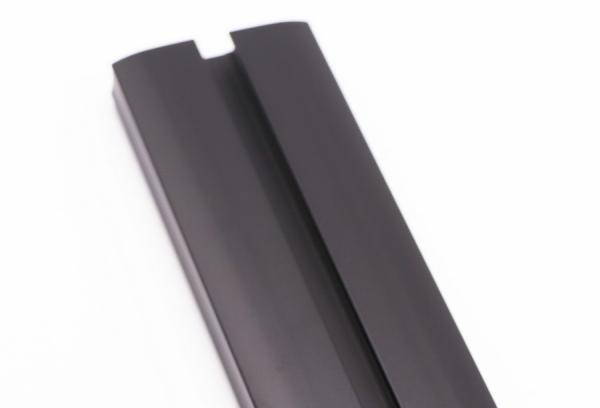 Extrusion Aluminum Light Channel / Round Aluminum Profile For Led Strips