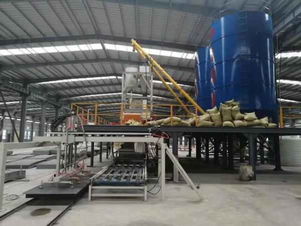 1.2-1.6g/cm3 Density Fiber Cement Board Production Line Low Water Absorption for Industrial Use