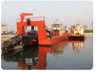 700 m3/h 16 polegadas GPS Cutter Sucção Equipamento de embarcação de dragagem com tubulação de sucção