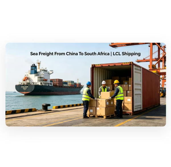LCL Consolidated Sea Freight DDP Door To Door Delivery For General Goods