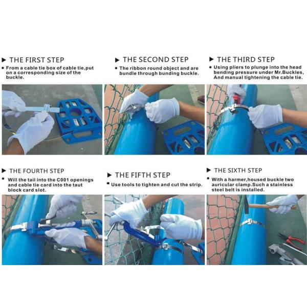 201 304 Cinturón de banda de acero inoxidable para poste de telecomunicaciones al aire libre 300M por rollo