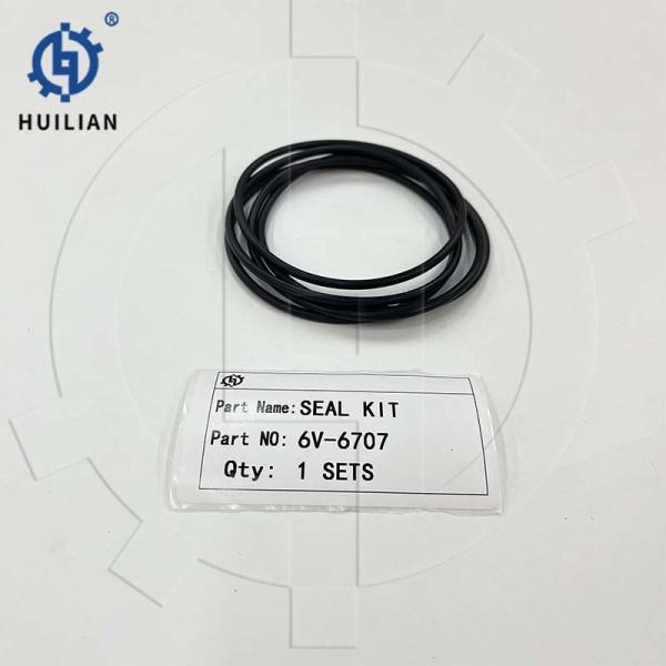 Máquinas de construção Excavadora Bullozer Carregador Peças sobressalentes 6V-5657 6V-6707 Kit de reparação de vedação de óleo