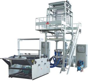 Double Layer Plastic Blown Film Machine Co - extrusion Rotary Blowing Machine