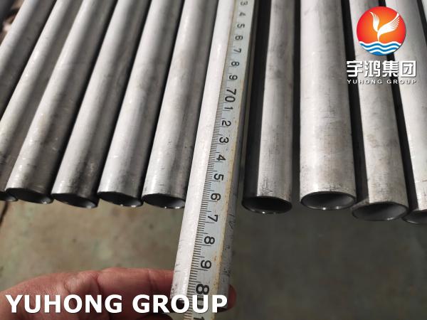 Tubos de ASTM A789 S31803 S32205 Steel&Stainless e tubulações de aço &Alloy de aço frente e verso 6M/PC soldado sem emenda 12M/PC ISO9001