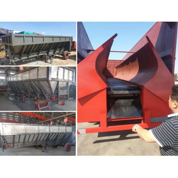 Лист весны Crawler песчаника 35cbm сброса трейлеры Semi