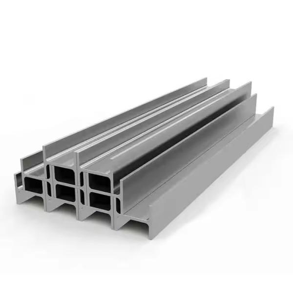 Customized Hot Rolled Black Surface H I Beam Steel for Drilling Technical Processing Cutting Bending Welding