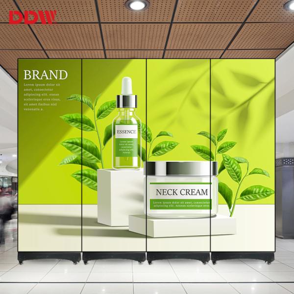Digital Video Advertising LED Mirror Screen Indoor Ultra Thin Portable P1.75 P2 P2.5